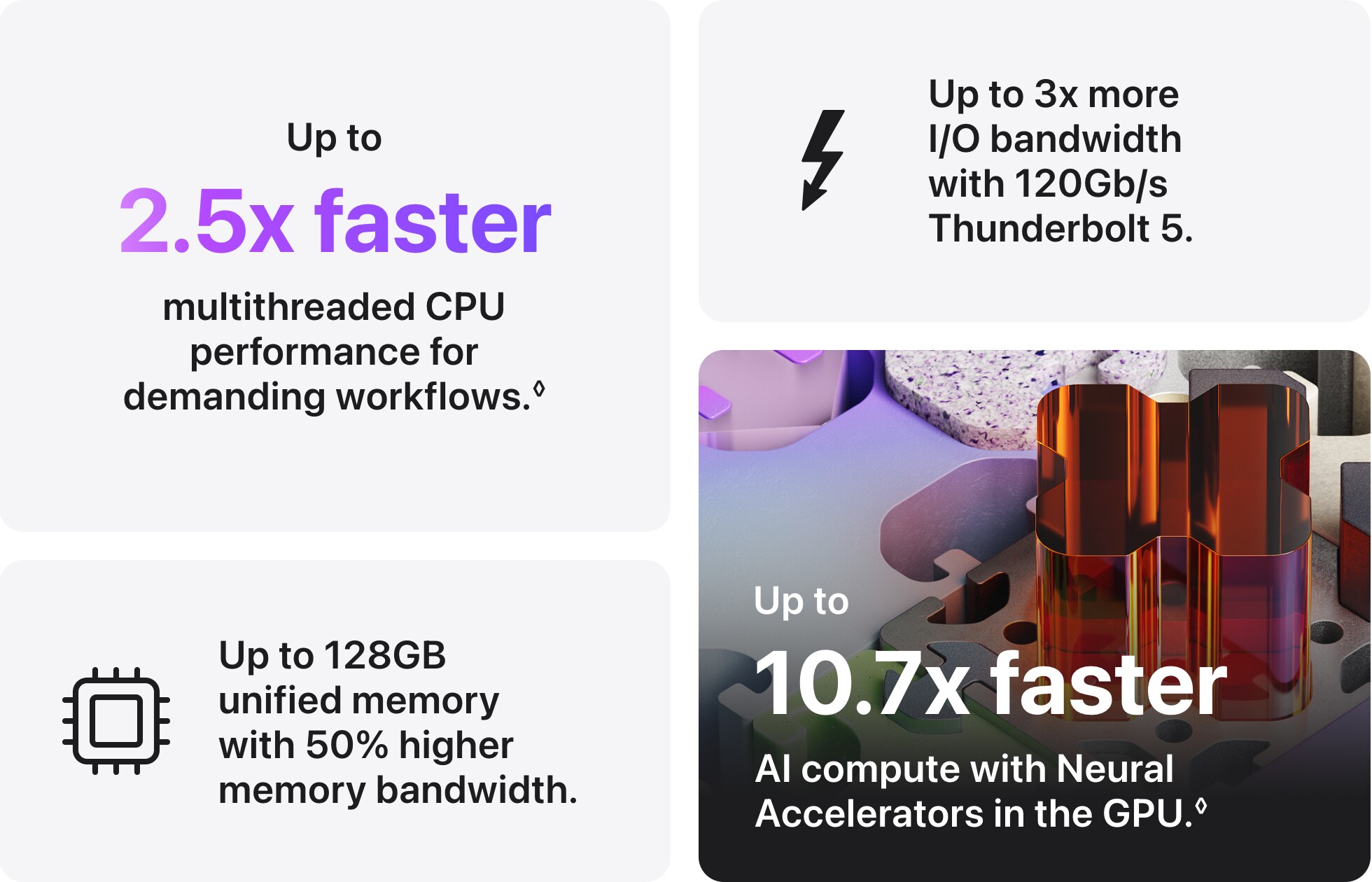 Here&rsquo;s what you get with Mac Studio with M5 Max.