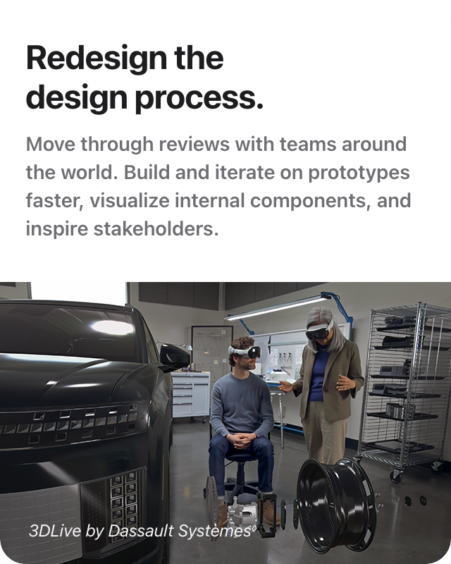Redesign the design process.