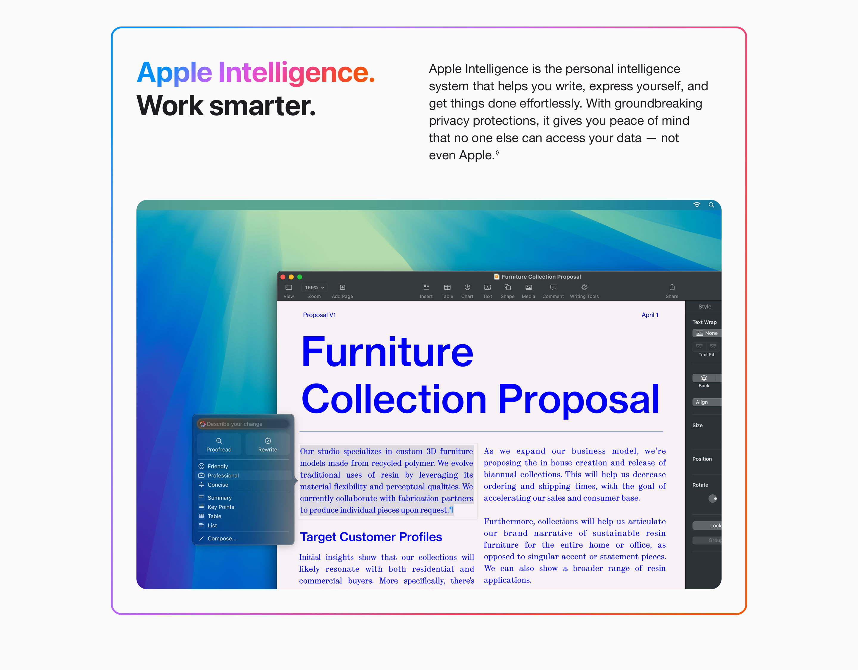 Three powerful chips.  Pro all out.  M4, M4 PRO, and M4MAX