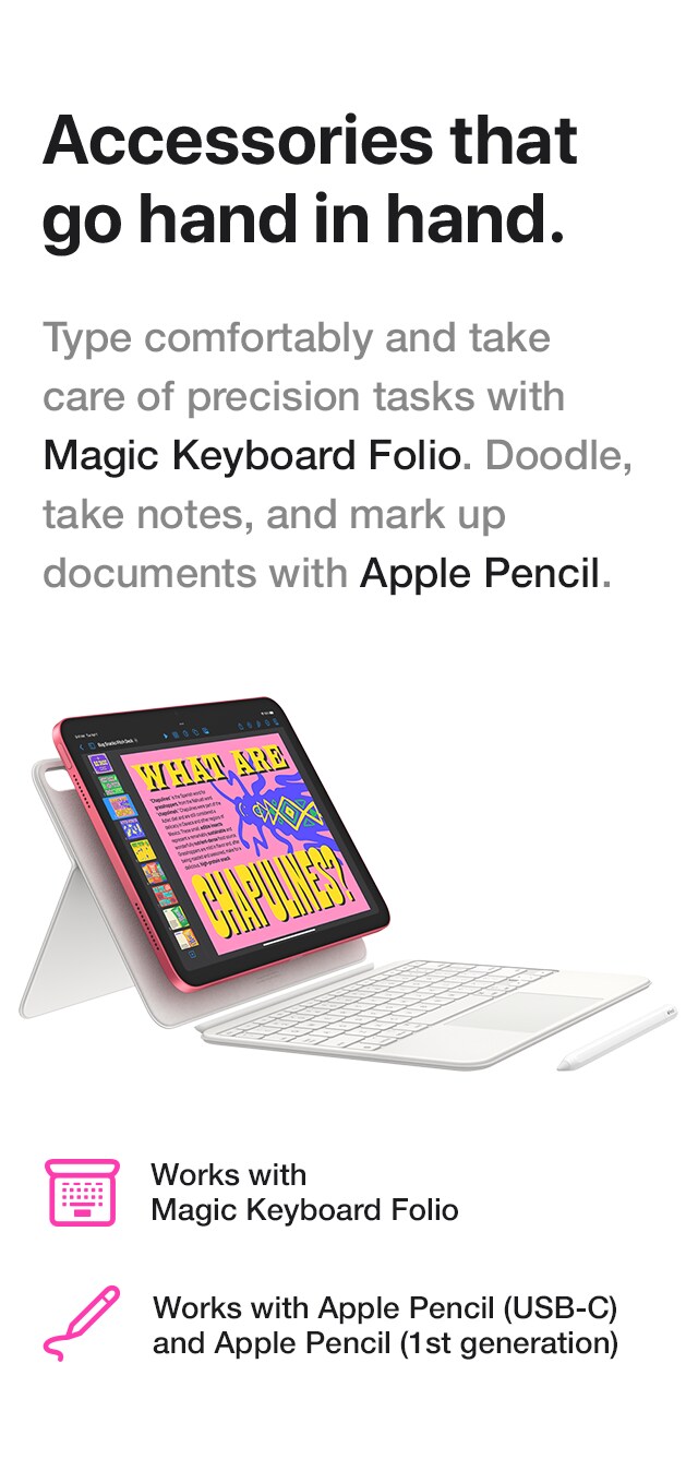 Accessories that go hand in hand.