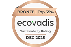 EcoVadis Bronze Medal, 2025
