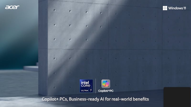 Acer TravelMate-P6-14-AI Video