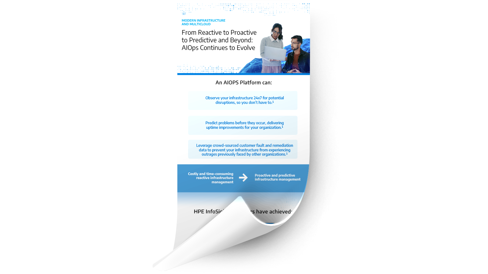 Infographic - From Reative to Proactive to Predictive and Beyond: AIOps Continues to Evolve