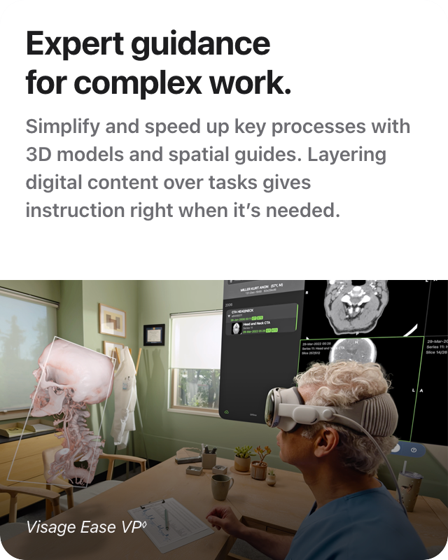 Expert guidance for complex work.