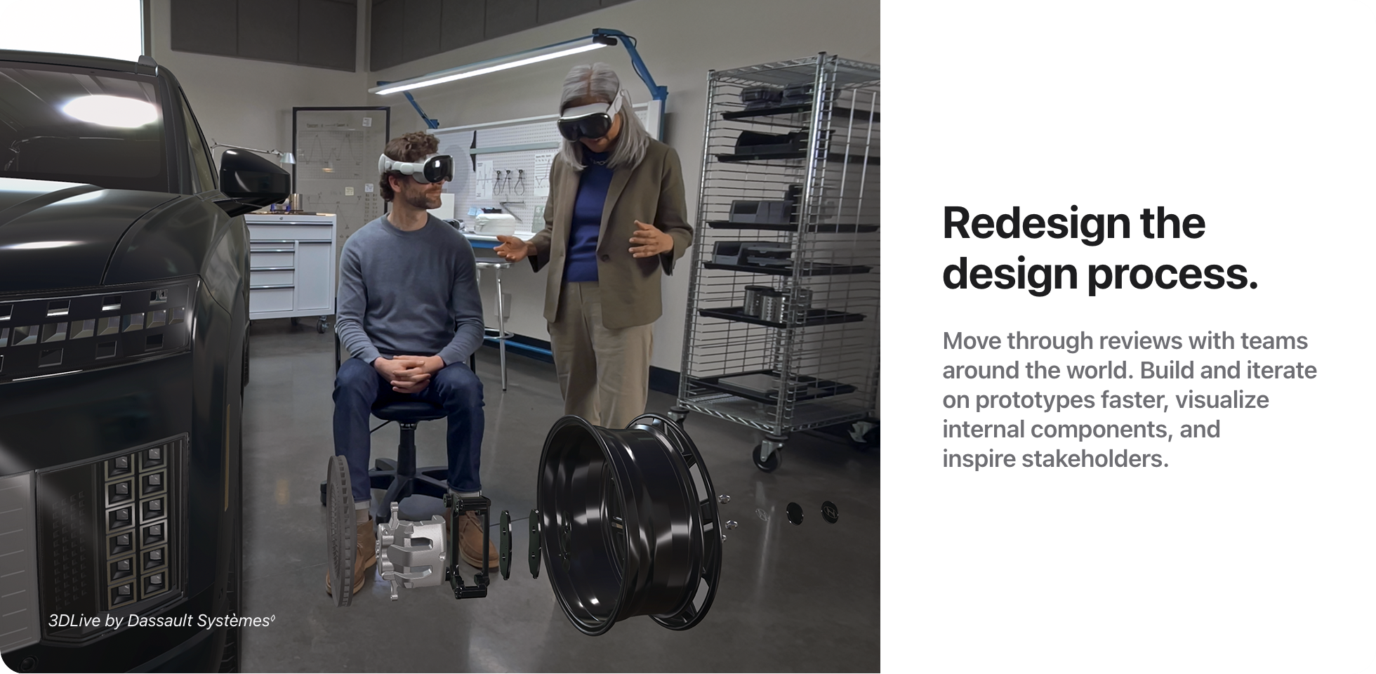 Redesign the design process.