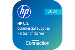 2024 HP U.S. Commercial Supplies Partner of the Year 