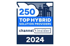 Channel Insider Hybrid Solution Provider 250