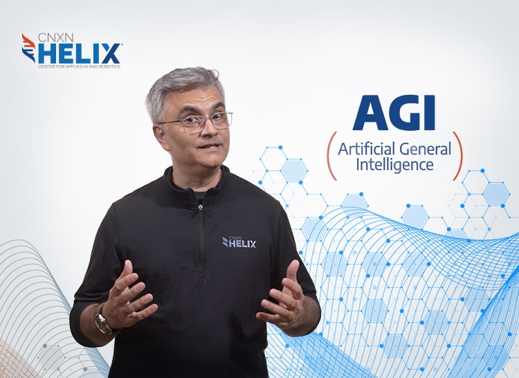 Webinar advertisement for the webinar The Coming AGI Disorder