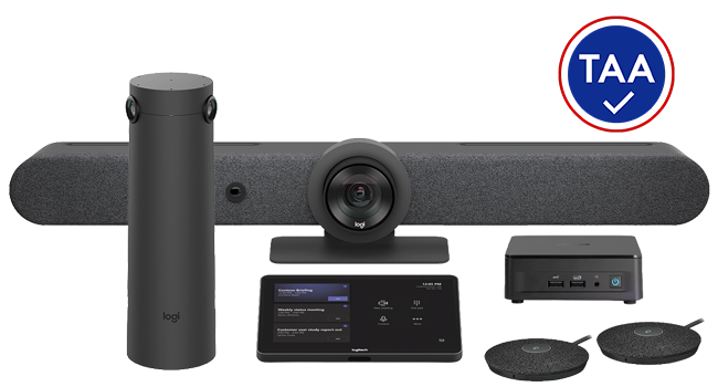 Rally Bar + Sight Room Kit + NUC Room Bundle