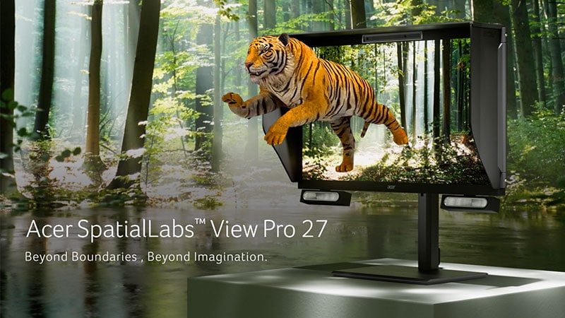 Acer SpatialLabs ViewPro 27 Video