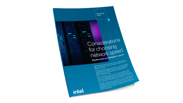 Intel Network Speed and Cabling Guide