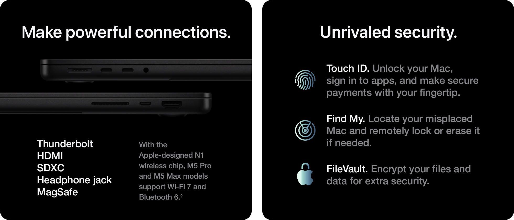 Make powerful connections. Unrivaled security.