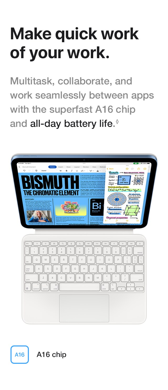 Make quick work of your work.