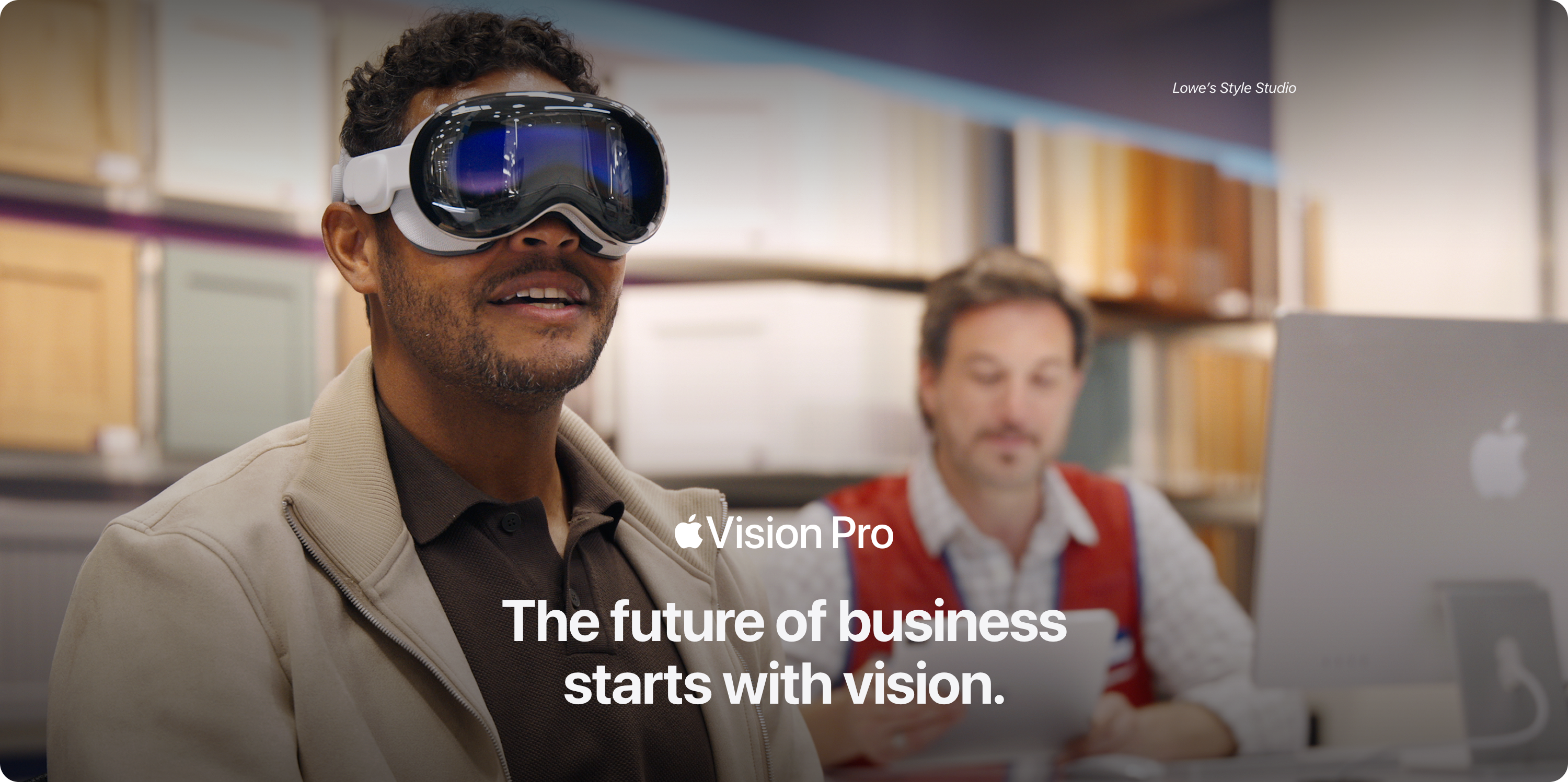 Apple Vision Pro - The future of business starts with vision.
