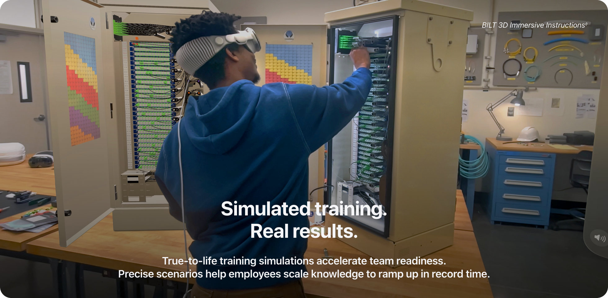 Simulated training. Real results.