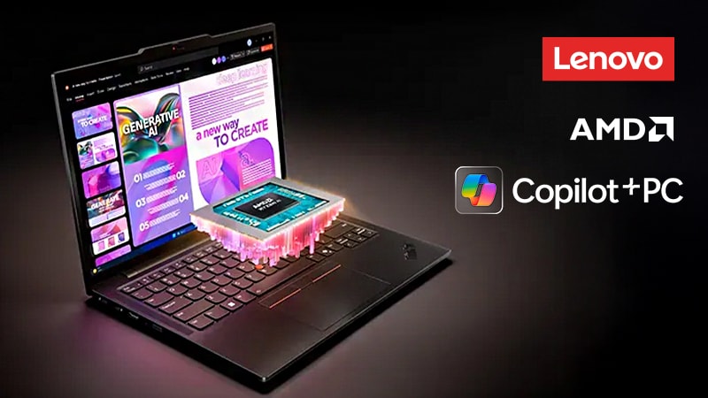 Lenovo Copilot+ PC, Powered by AMD